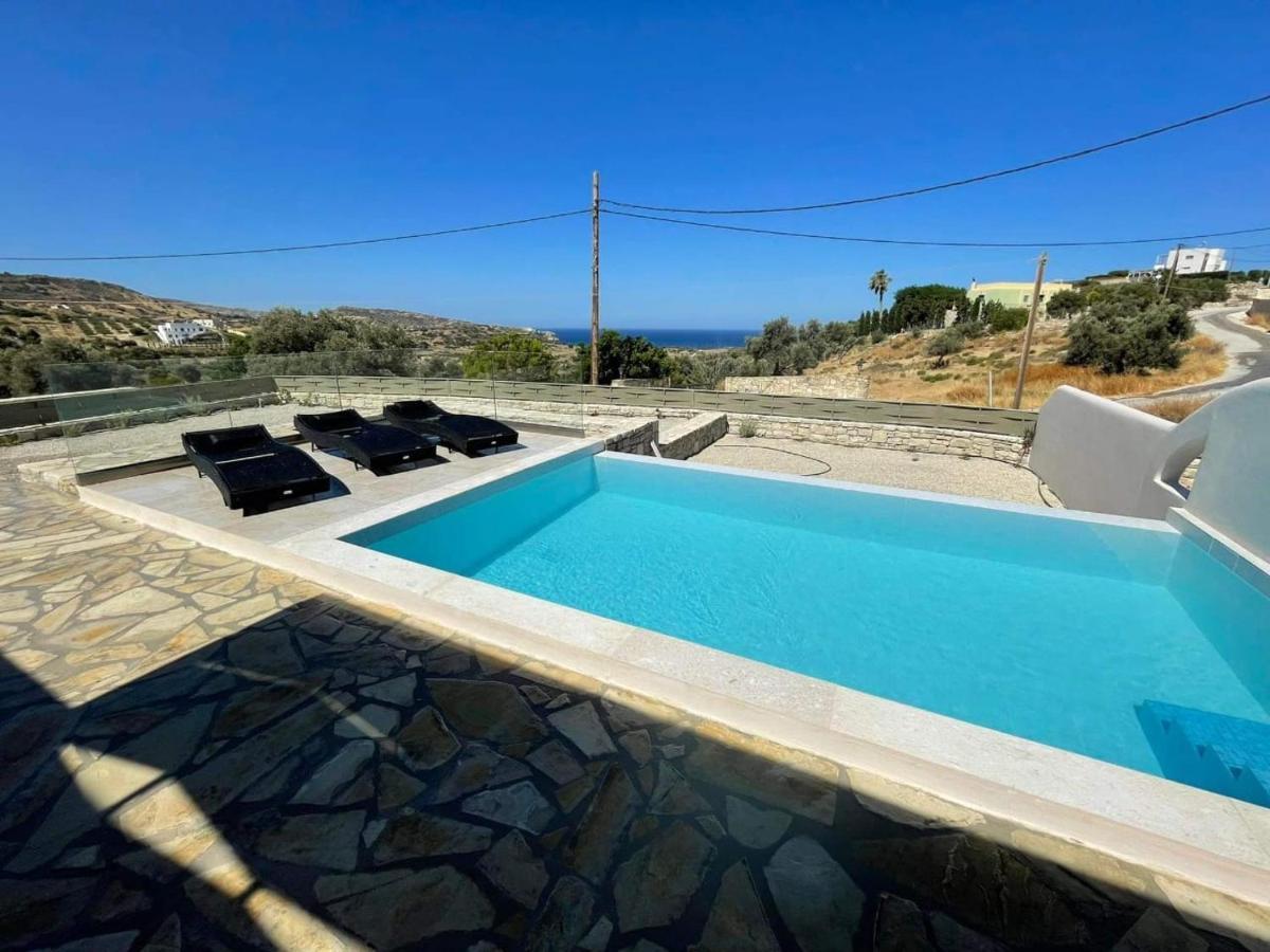 Aeonios Luxury Villa Pitsidia Exterior foto